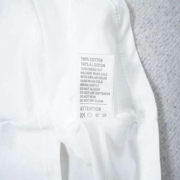 STUSSY Red Big Heart T-Shirt - White Short Sleeve - Picture 4 of 15